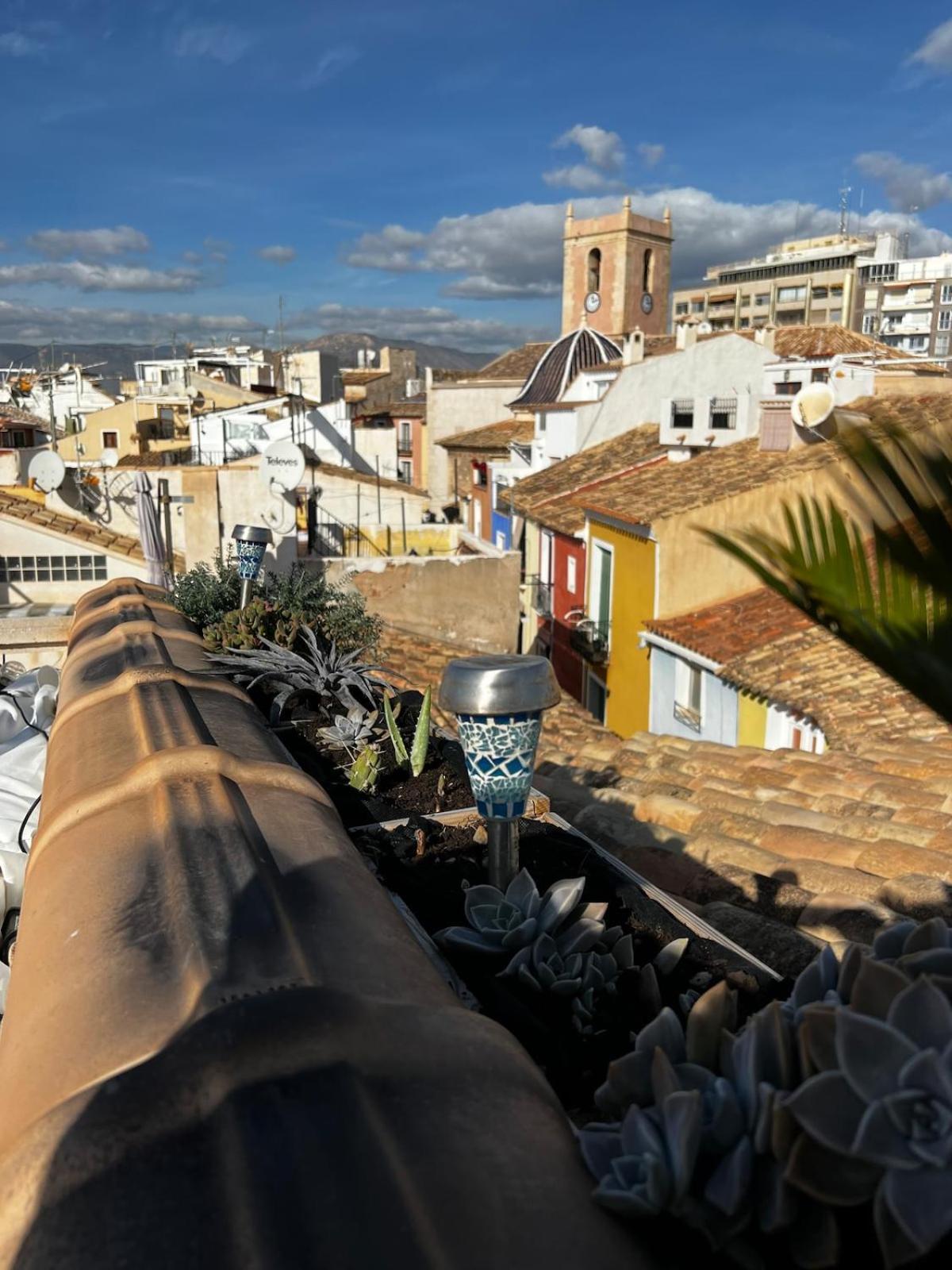 Oldtown Family House With Amazing Terrace - 3 Minutes From Beach! ビリャホヨサ エクステリア 写真